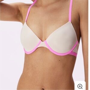 NWOT Dream Lined T-Shirt Bra | Ultra-Soft Re:Play | Rose Quartz / 34D